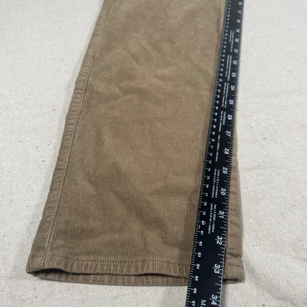 Peter Millar Corduroy Pants Mens 38x33 Tan Khaki 5-Pocket MF20B29‎ Cotton Modal